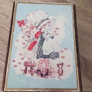 Vintage Sankyo Music Box. Made in Japan.  Early 70s. Holly Hobbie